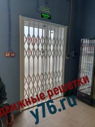 Раздвижная решетка. Магазин "Табак"